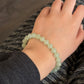 Icy 8mm Natural Jade Bracelet冰晴水