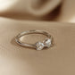 Bowknot Moissanite Ring