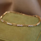 14K Solid Gold Infinity Glow Bracelet