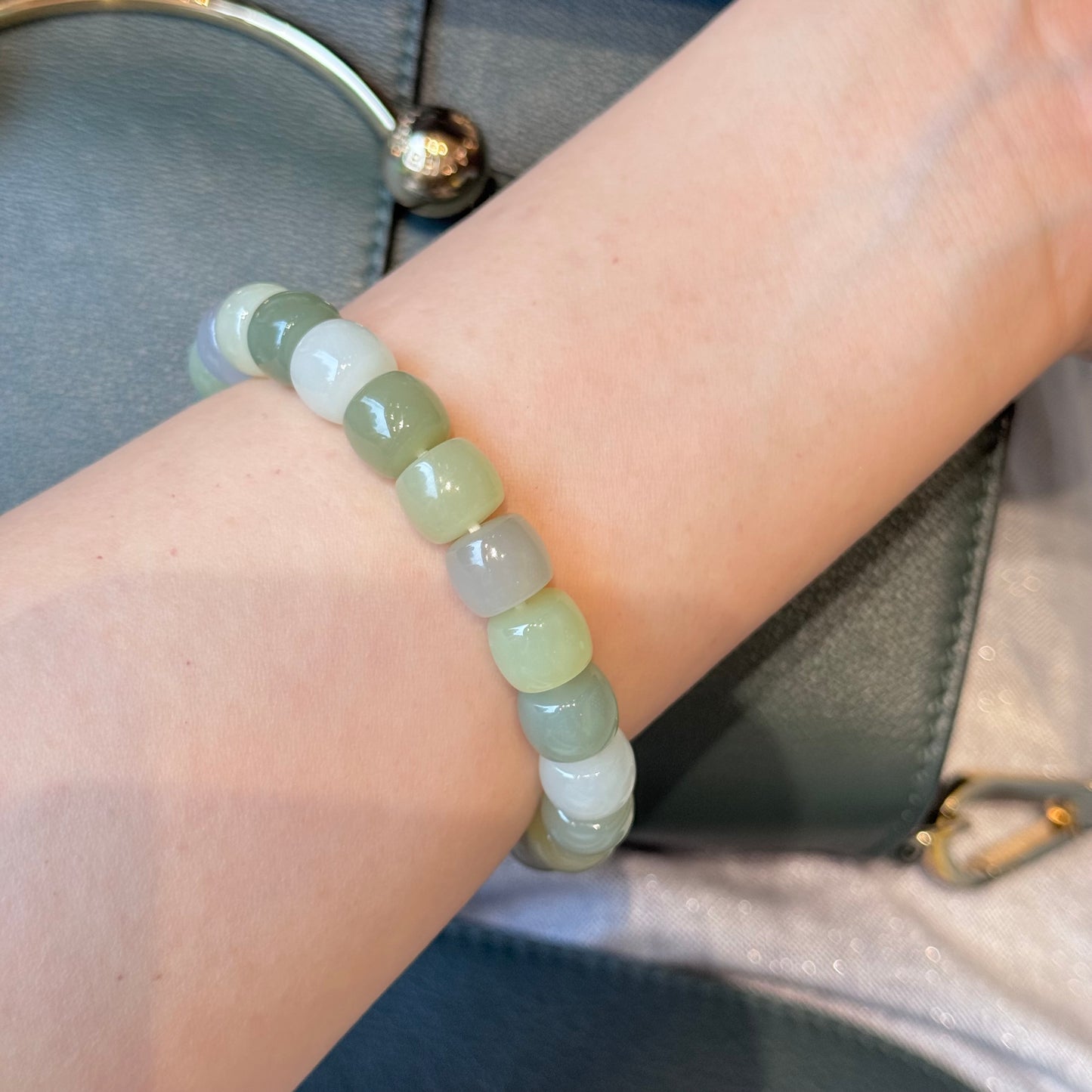 芋圆多宝 Natural Jade Bracelet