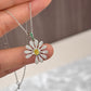 铂金Platinum Daisy Flower Pendant