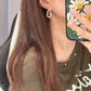 Bubble WaterDrop Moissanite Earrings