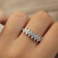 Lucky Clover Moissanite Ring