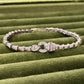 Baguette Cut Moissanite Bracelet