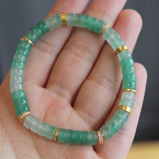 非洲翠渐变手串 African Aventurine Bracelet