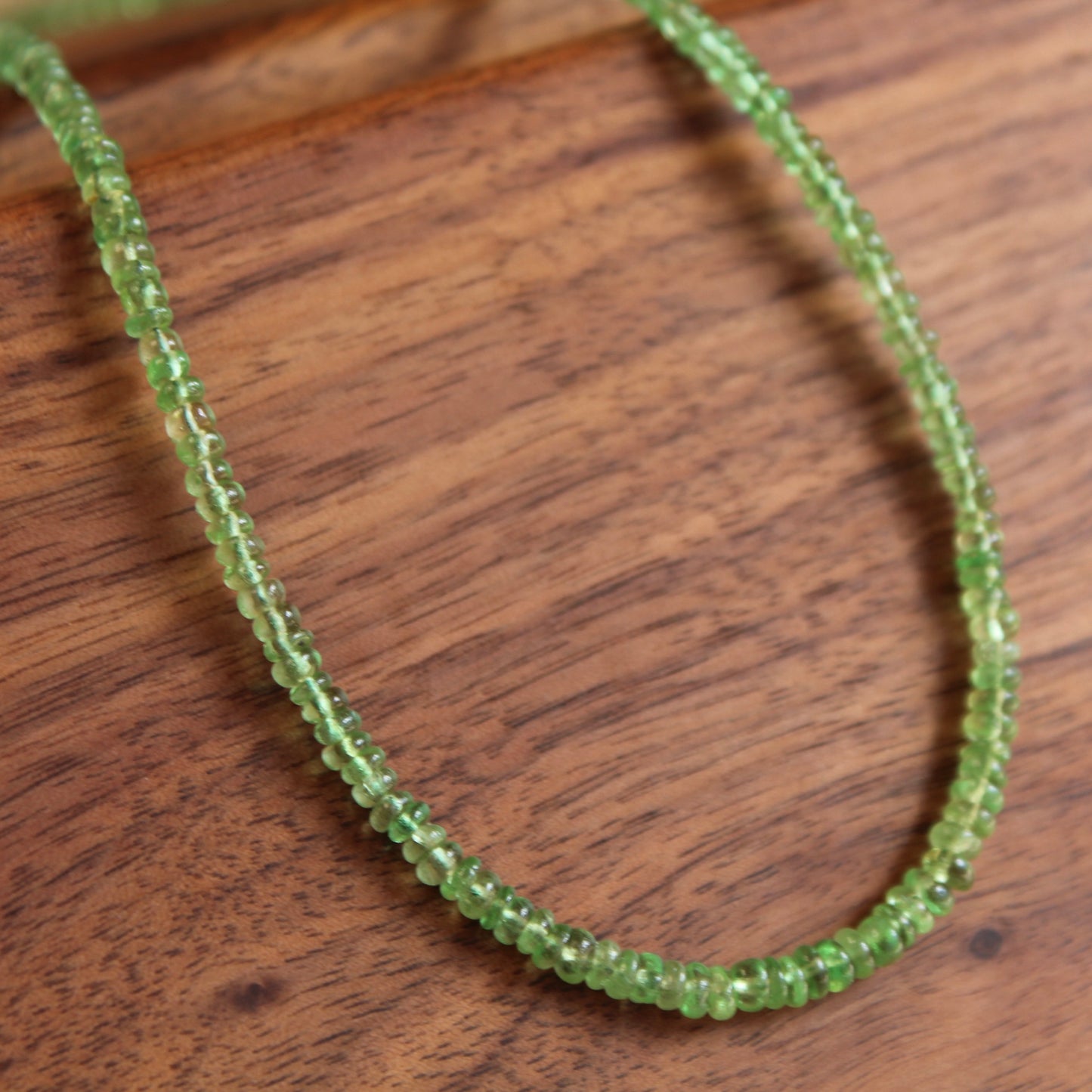 沙弗莱 Natural Tsavorite Necklace