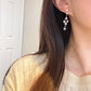 Shiny Star Long Tassel Earrings