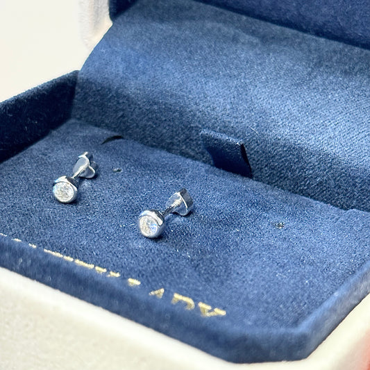 Mini Bubble Moissanite Earrings