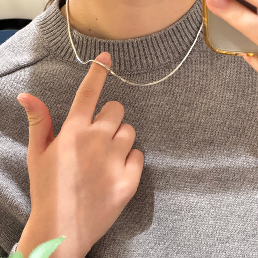 Soft Snake Chain Necklace