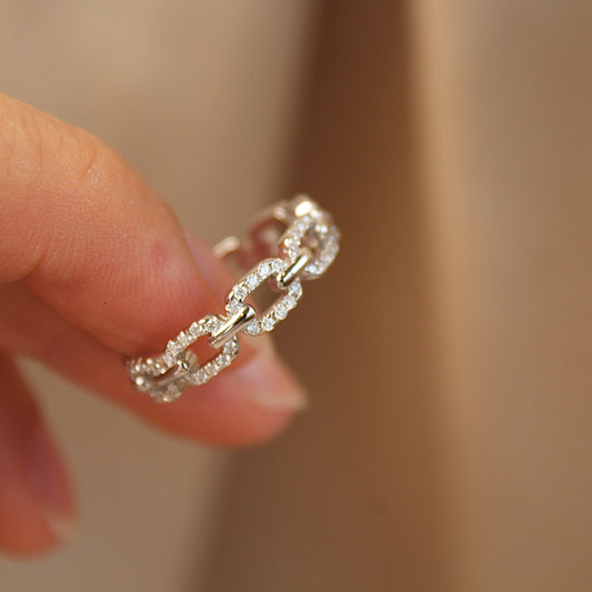 Starlink Moissanite Ring