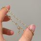 18K Solid Gold Classic Link Bracelet