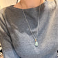 小马 Cute Pony Natural Jade Long Necklace