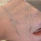 铂金Platinum PT950 Plain Chain Necklace