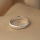 拉丝 Brushed Finish Retro Ring