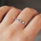 Honeycomb Natural Blue Sapphire Ring