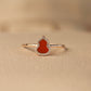 14K Solid Rose Gold Hulu Ring (Version 2)