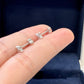 Mini Clover Moissanite Earrings