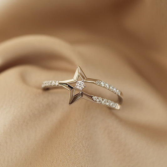 铂金Platinum PT950 Meteor Ring