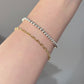 18K Solid Gold Classic Link Bracelet