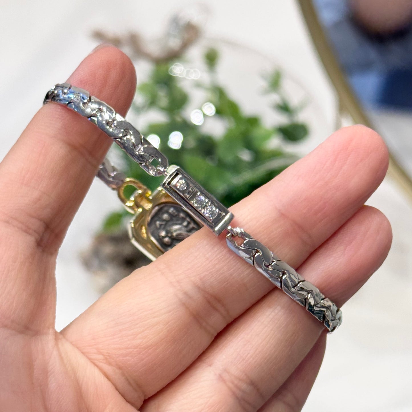Ancient Greek Coin-Inspired Bracelet