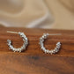 碎碎冰 C-Shape Earrings