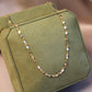14K Solid Gold Shiny Choker Necklace,38cm