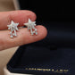 Shooting Star Moissanite Earrings