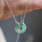 网红非洲翠平安扣Necklace