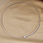 Tennis Moissanite Choker Necklace