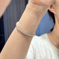 Sparkling Tennis Moissanite Bracelet, 0.06 carat