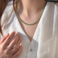 沙弗莱 Natural Tsavorite Necklace