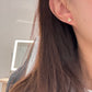 14K Solid Gold Small Cat Claw Earrings