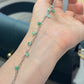 Natural Green Jadeite Cute Bracelet