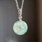 非洲翠平安扣African Aventurine Peace Buckle Necklace