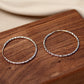 Shiny Big Hoop Earrings, 35mm