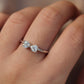 Bowknot Moissanite Ring