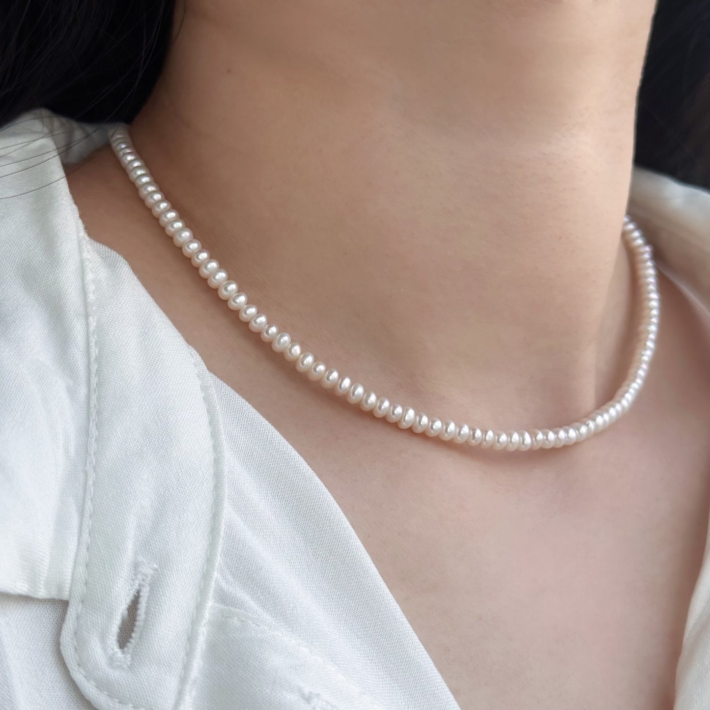 High-Quality Baby Pearl Necklace