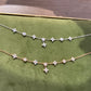 14K Solid Gold Fairy Clover Bracelet