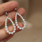 Bubble WaterDrop Moissanite Earrings