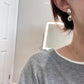 Twisted Mirror Finish Earrings