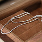 橄榄豆豆链Olive Beads Plain Necklace