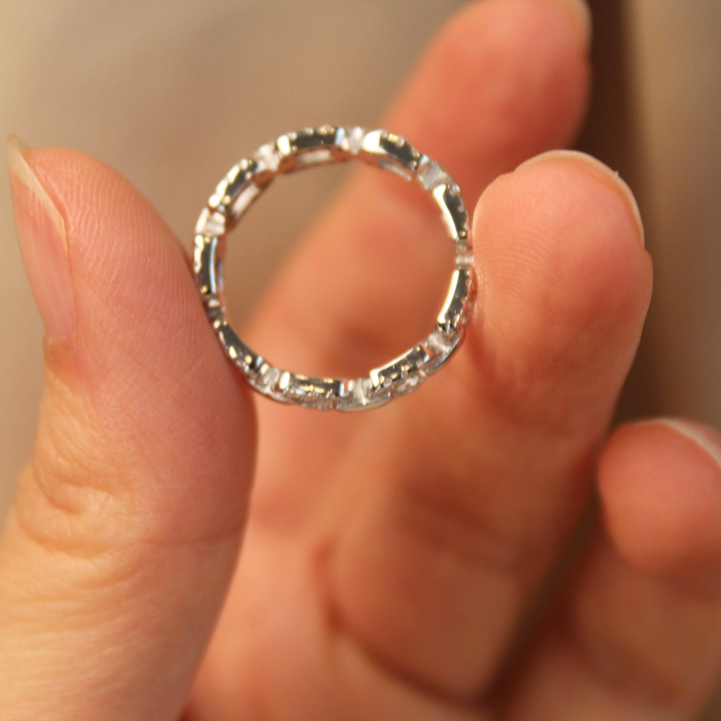 Starlink Moissanite Ring