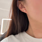 14K Solid Gold Small Cat Claw Earrings