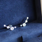 Sparkling Star Moissanite Stud Earrings