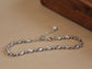 Sparkling Olive Bead Bracelet 波纹橄榄珠