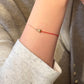 14K Solid Gold Half Line Hulu Bracelet 拉丝葫芦