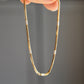 18K Solid Gold Shiny Bracelet