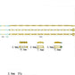 14K Solid Gold Infinity Glow Bracelet