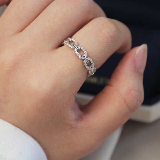 Starlink Moissanite Ring