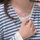 Cross Moissanite Necklace